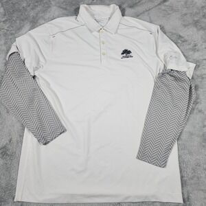 Nike Golf Shirt Mens Large DriFIT Tour Performance Long Sleeve East Potomac Park